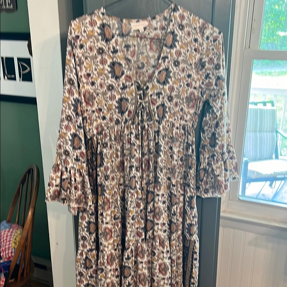 Floral Long Sleeve Dress